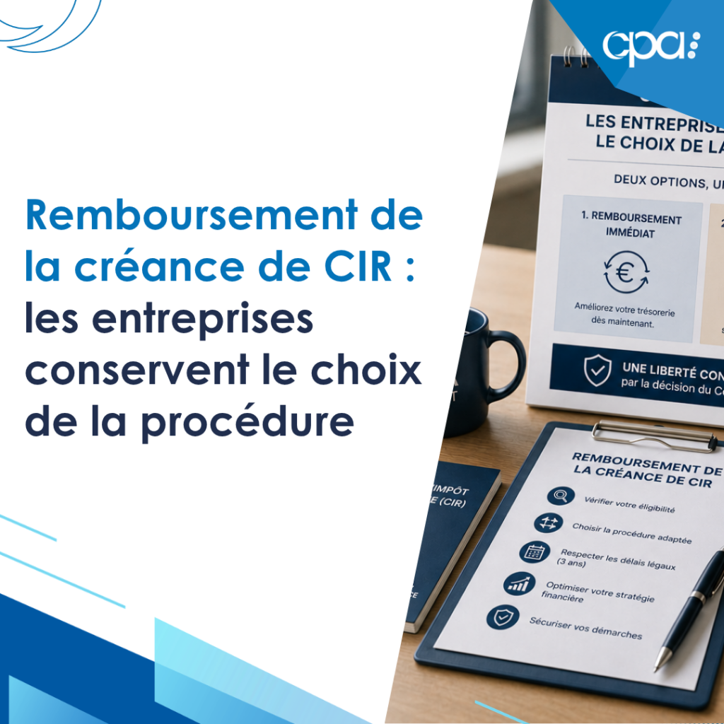Remboursement de la créance de CIR : les options de remboursement ouvertes aux entreprises.